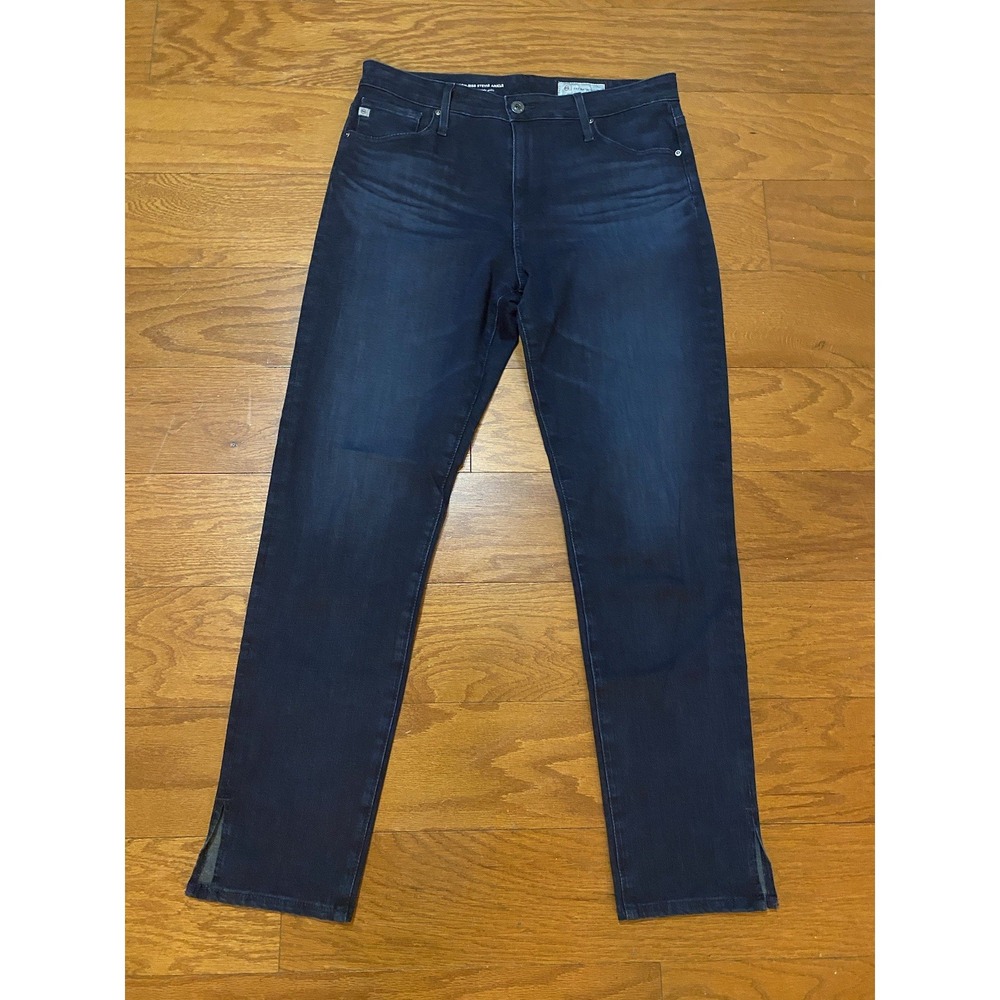 AG Adriano Goldschmied Anthropologie The Stevie Slim Straight Jeans Size 31R